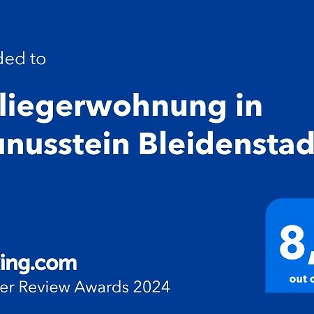 Apartamento 1 Zimmer, Küche und Bad  Taunusstein Exterior foto